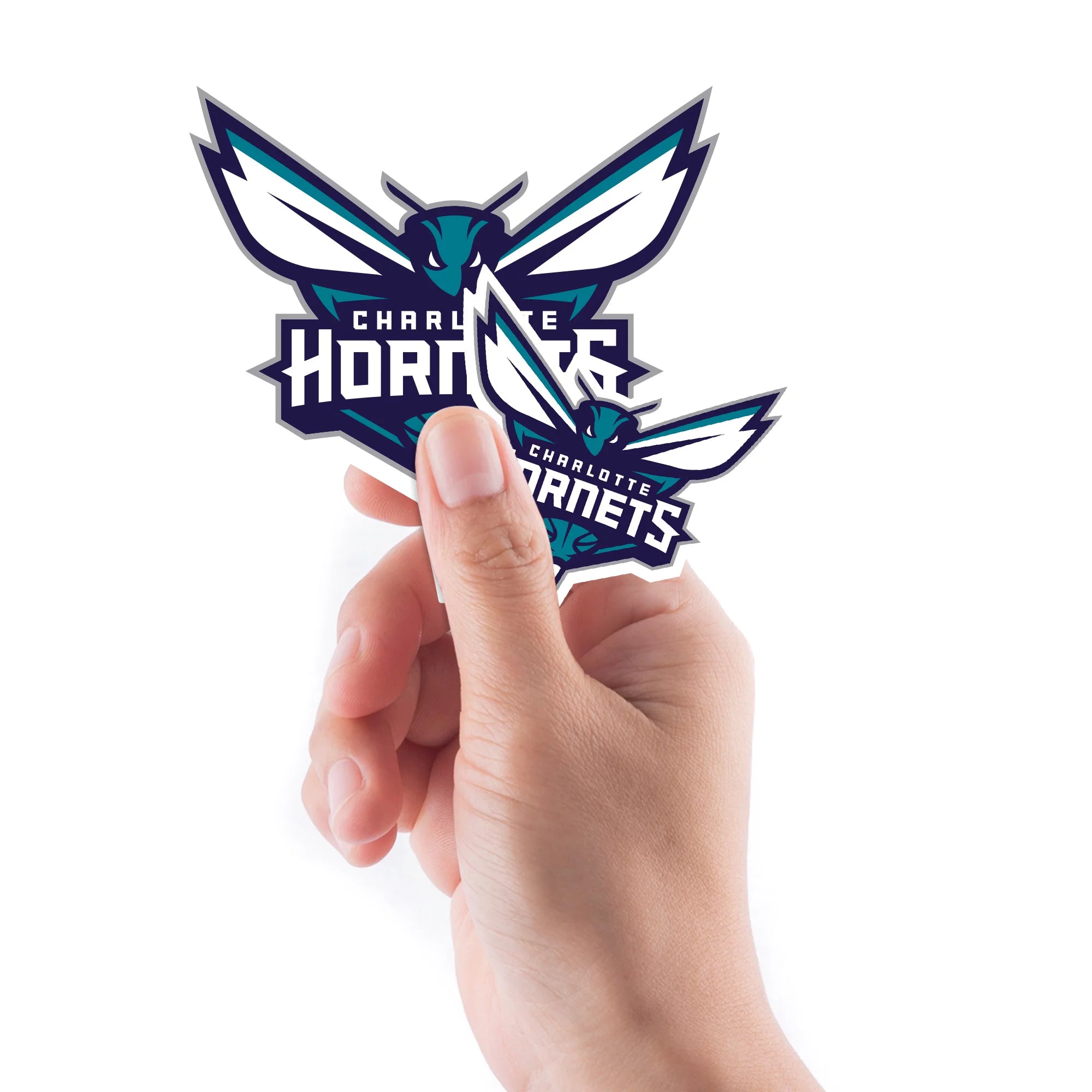 Fathead Charlotte Hornets 5-Piece Mini Decal Set