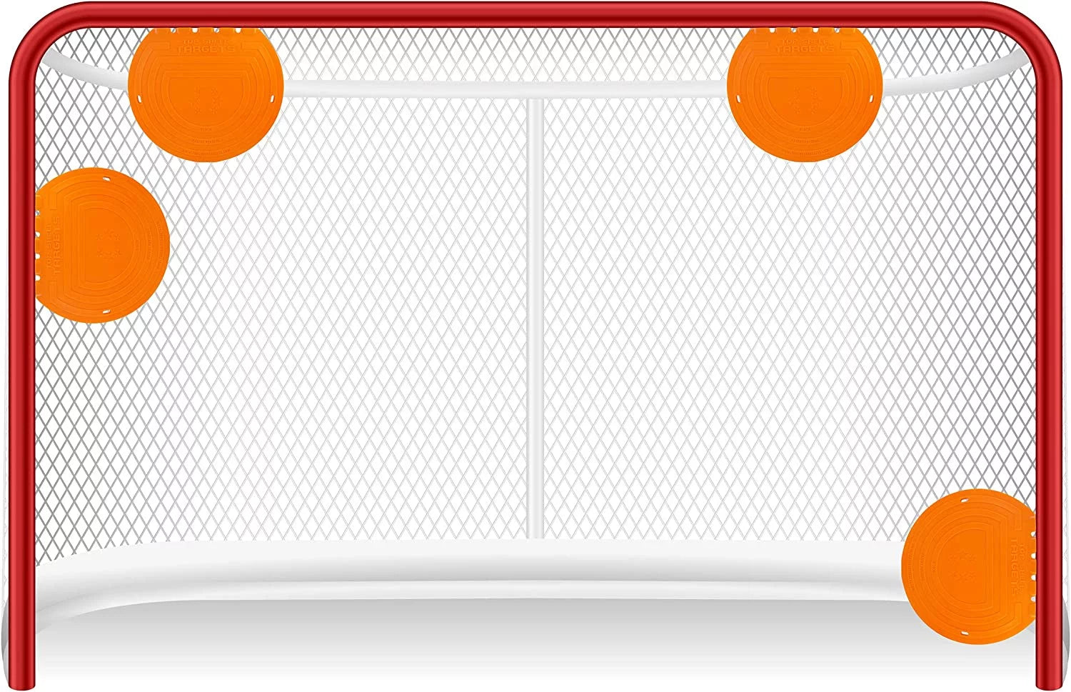 Sniper 8-inch Magnetic Shooting Targets for Hockey and Lacrosse Excellent Practice Tool & Training Equipment,  4 Pack Set