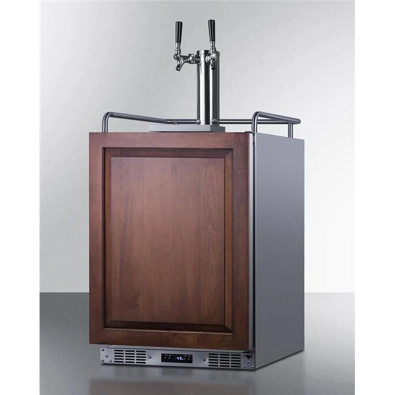 24 in. Wide Built-In Cold Brew Coffee Kegerator - Panel Not Included
