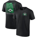 Men's Fanatics Branded Black Boston Celtics 2022 Eastern Conference Champions Balanced Attack Roster T-Shirt