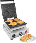Sick Waffle Maker | Waffles On A Sick | Waffle Iron (Round-Shaped (4 Pcs))