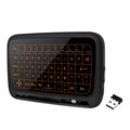Dodocool H18 2.4GHz Wireless Keyboard Full Touchpad Backlight Keyboard with Large Touch Pad Remote Control for Smart TV Android PC Laptop