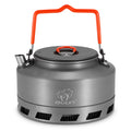 BULIN 1.1L Portable Kettle Pot Teapot Coffee Pot Indoor Aluminum Alloy Tea Kettle Outdoor Camping Hiking Picnic Kettle