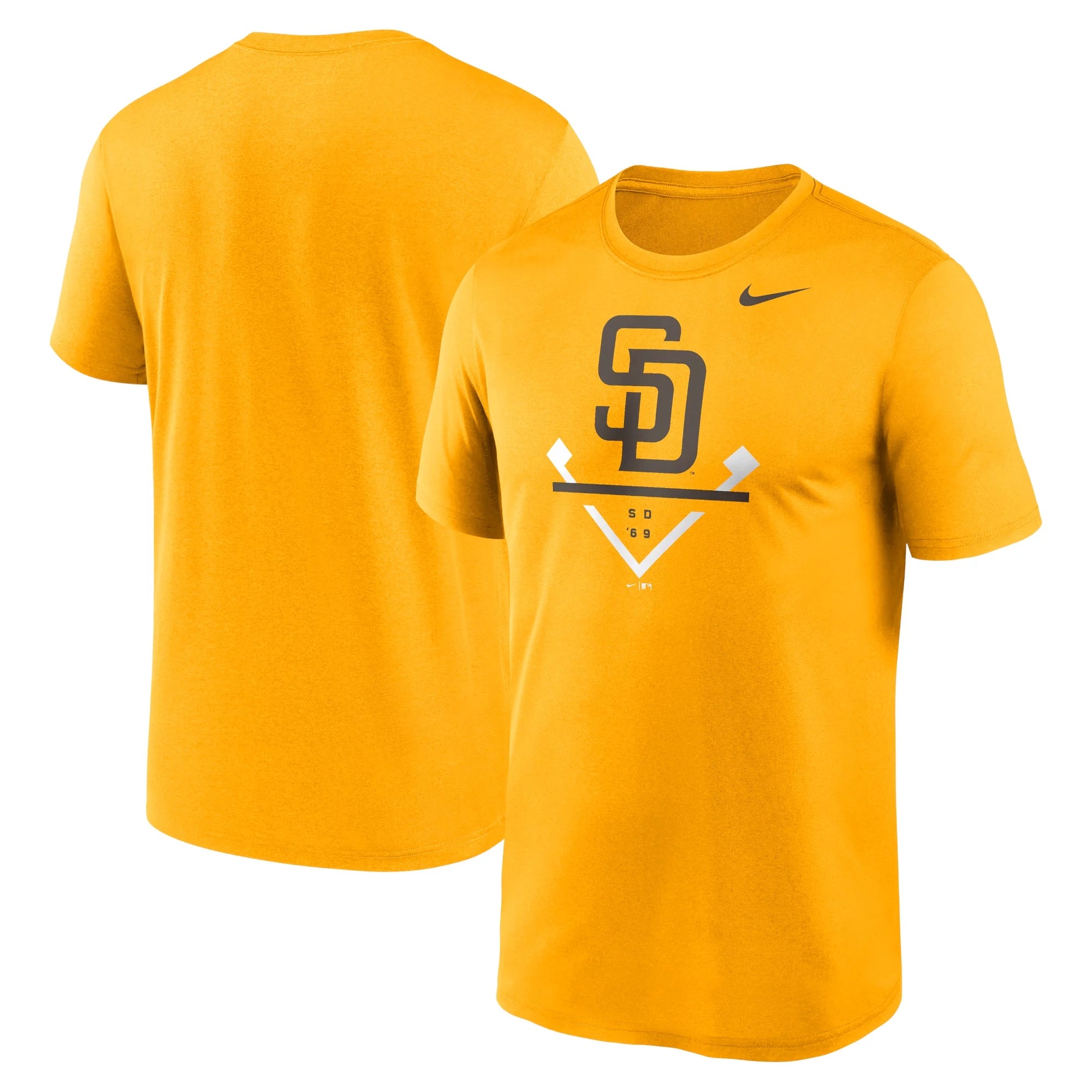 Men's Nike Gold San Diego Padres Icon Legend T-Shirt