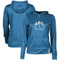 Women's Blue UAH Chargers Volleyball Pullover Hoodie