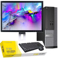 Restored Dell OptiPlex 390 Desktop Computer Intel Core i5 Processor 8GB RAM 250GB SSD DVD Wi-Fi with a 19 LCD and a T-Wolf TF100 Wireless Keyboard and Mouse Windows 10 PC (Refurbished)