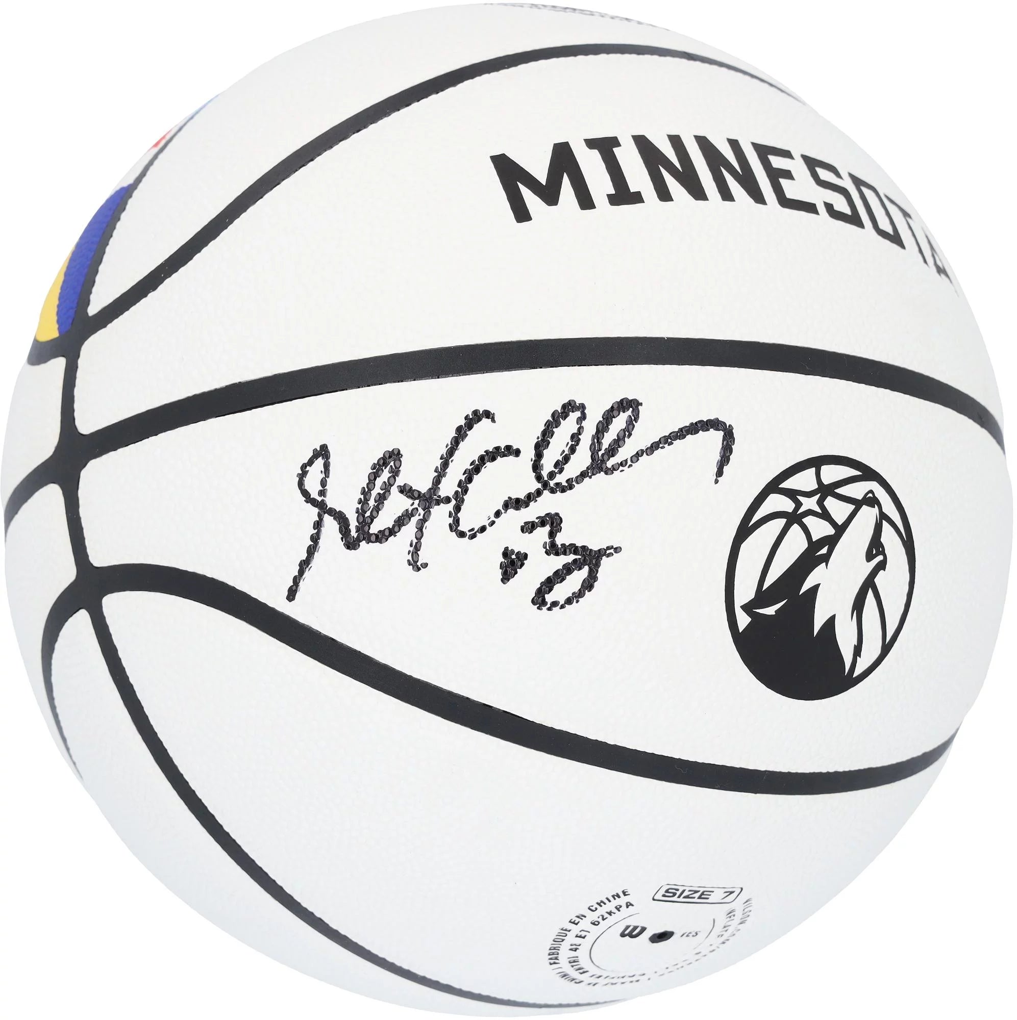 Stephon Marbury Minnesota Timberwolves Autographed Wilson City Edition Collectors Basketball - Fanatics Authentic Certified