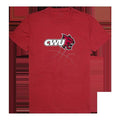 W Republic Products 510-213-339-05 Basketball Tee, Central Washington University, Cardinal - 2X