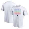 Men's Fanatics Branded White Charlotte Hornets Team City Pride T-Shirt
