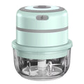 1pc Electric Meat Grinder Multifunctional Food Processor for Home Use (Green)