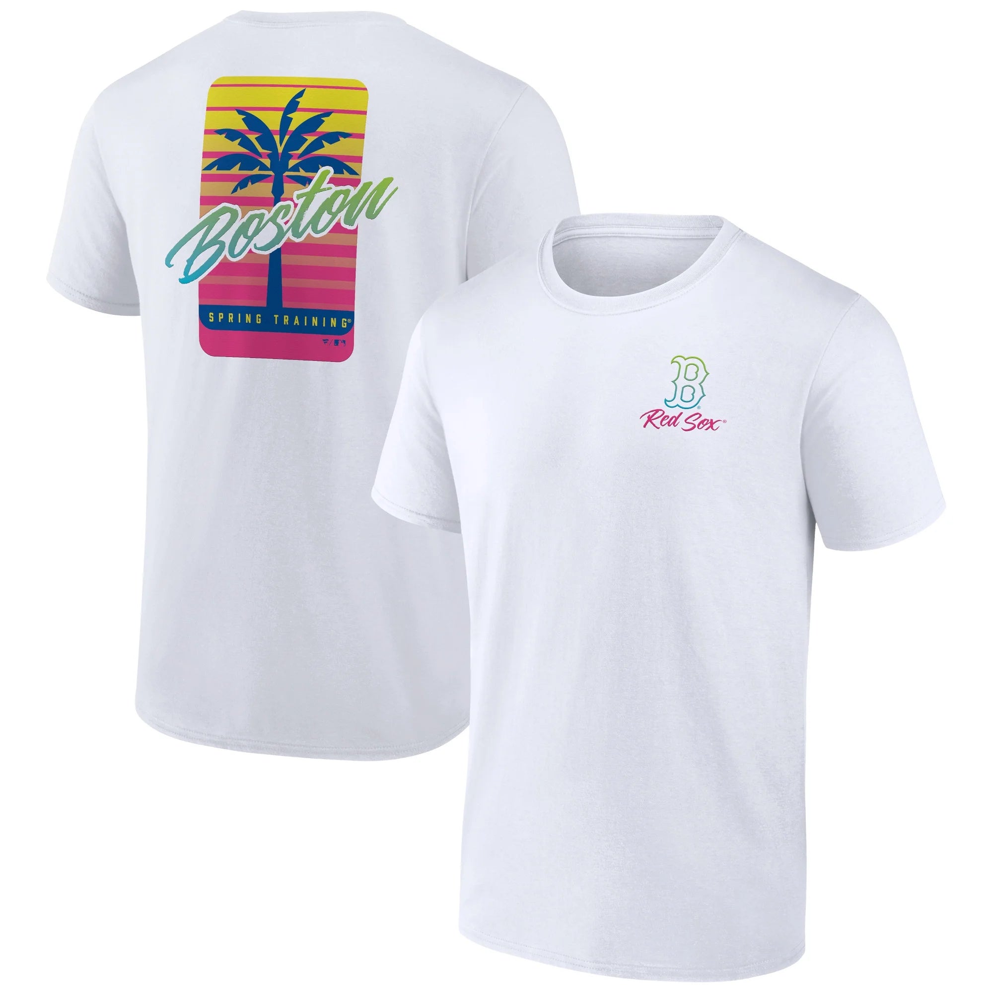 Men's Fanatics Branded White Boston Red Sox Spring Break T-Shirt