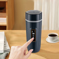 Miumaeov 350ml Travel Electric Kettle Portable Stainless Steel Tea Coffee Water Boiler