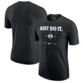 Men's Nike Black Boston Celtics Just Do It T-Shirt