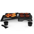 Chef Buddy Panini Press Indoor Grill and Gourmet Sandwich Maker, Electric with Nonstick Plates