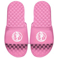Women's ISlide Pink Dallas Mavericks Primary Logo Slide Sandals