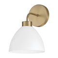 Capital Lighting 652011 Ross 11 Tall Bathroom Sconce - White