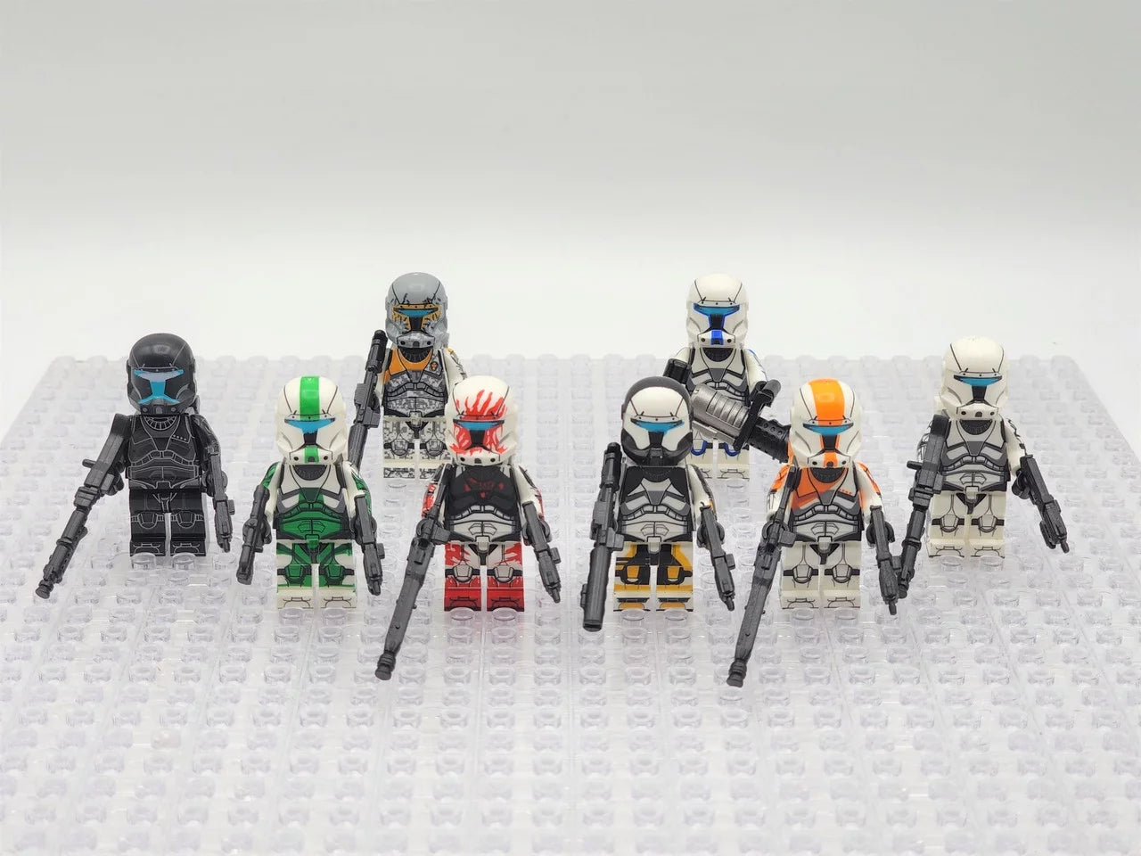 Star Wars Clone Commandos Custom 8 Minifigures Set