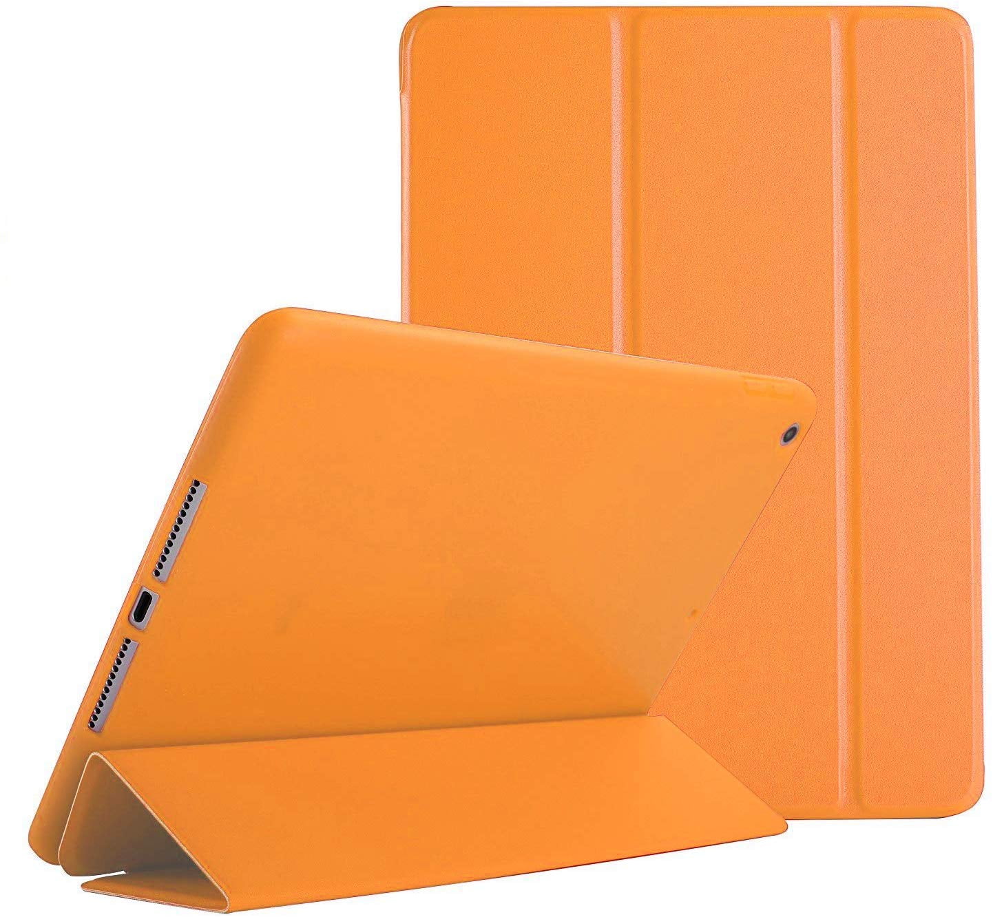 DuraSafe Cases iPad PRO 11 Inch 2nd 3rd 4th [ PRO 11 2020 2 2021 3 2022 4 Gen ] A2759 A2435 A2761 A2762 A2377 A2459 A2228 A2068 A2230 A1980 A2013 Lightweight Soft Silicone TPU Back Case - Orange