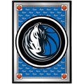 Dallas Mavericks 27 x 19 Framed Mirrored Wall Sign