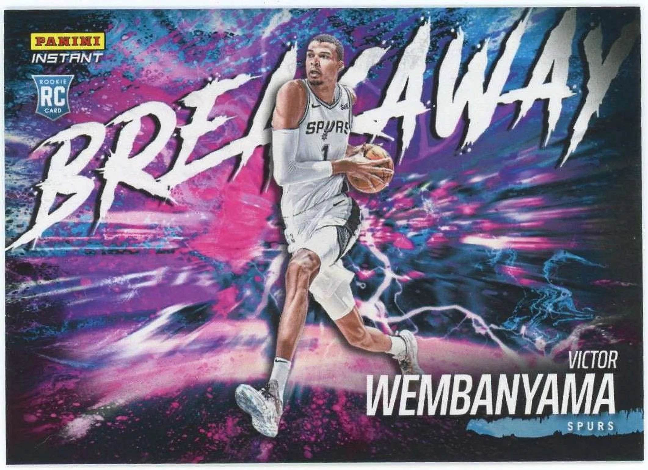 NBA 2023-24 Instant Breakaway Basketball /4085 Victor Wembanyama B1 (Rookie)