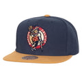 Men's Mitchell & Ness Navy Boston Celtics Work It Snapback Hat - OSFA