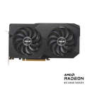 ASUS Dual AMD Radeon? RX 6600 8GB GDDR6 Gaming Graphics Card (AMD RDNA? 2, PCIe 4.0, 8GB GDDR6 memory, HDMI 2.1, DisplayPort 1.4a, Axial-tech fan design, 0dB technology)