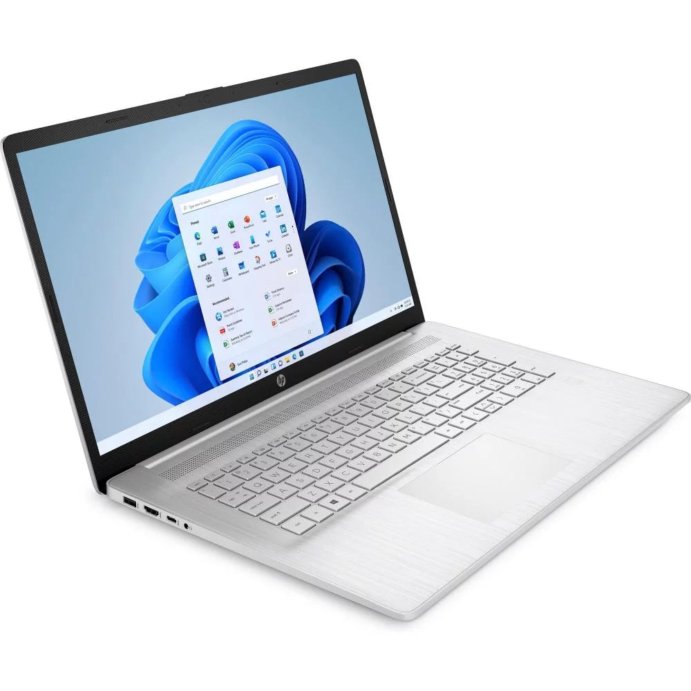 HP 17 Touchscreen Laptop HD+ AMD Ryzen 3 5300U 8GB RAM 256GB SSD AMD Radeon Graphics Natural Silver - AMD Ryzen 3 5300U CPU Quad-core - 17.3 HD+ Touch Display - 8 GB DDR4 - AMD Radeon Graphics - ...
