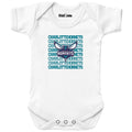 Newborn & Infant Chad & Jake  White Charlotte Hornets Retro Bodysuit