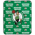 Pegasus Boston Celtics 50 x 60 Repeat Wordmark Fleece Blanket