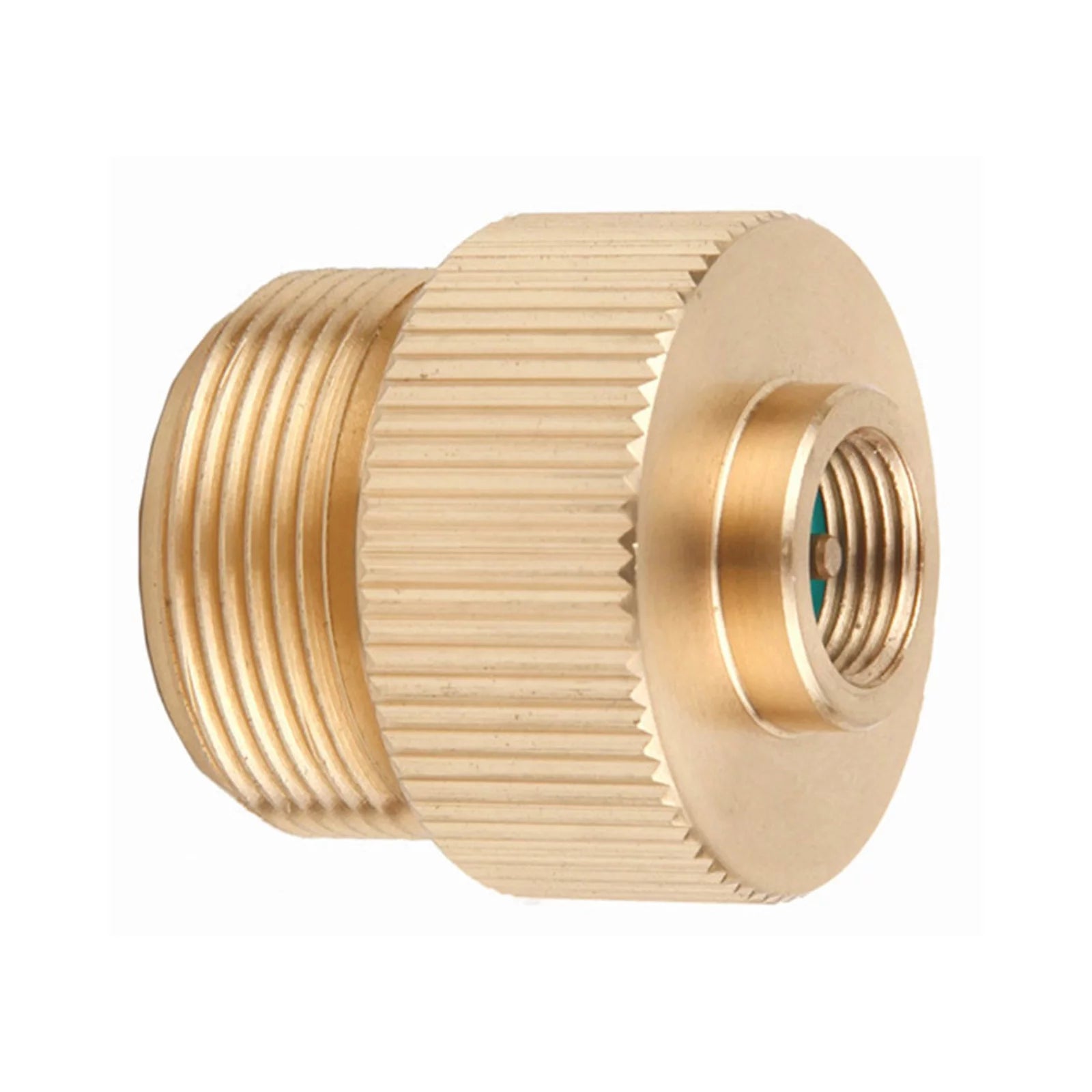 Copper Split Type Camping Stove Burner Canister Gas Tank Adapter For MAPP Gas Tank