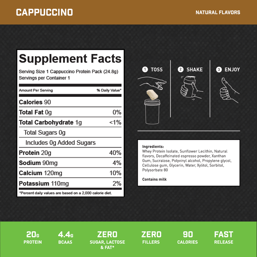 100% WHEY ISOLATE PROTEIN