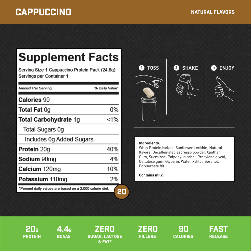 100% WHEY ISOLATE PROTEIN