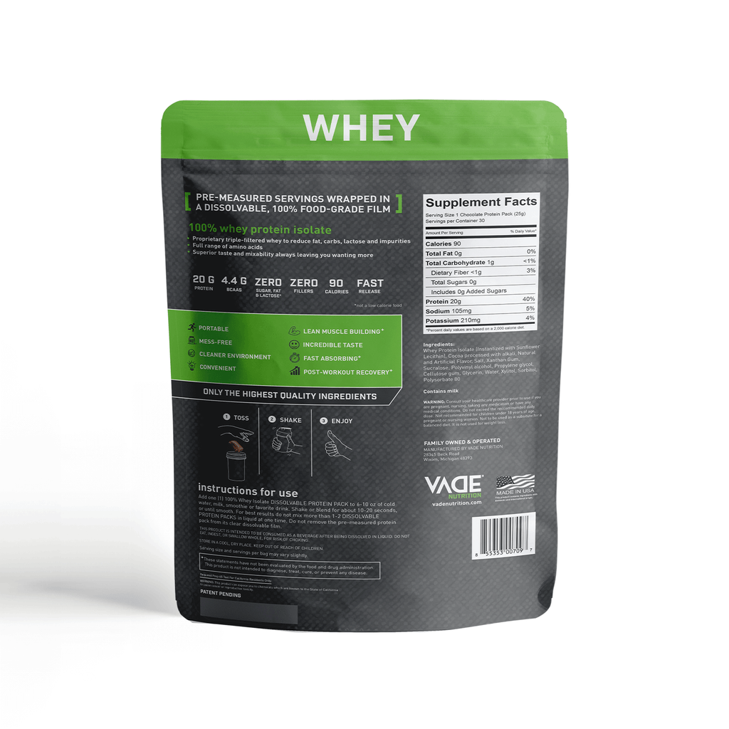 100% WHEY ISOLATE PROTEIN