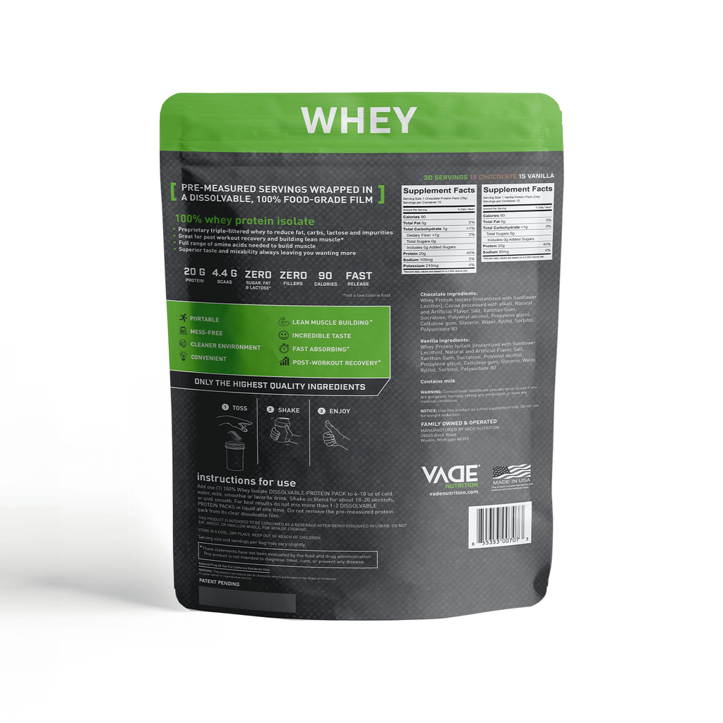 100% WHEY ISOLATE PROTEIN
