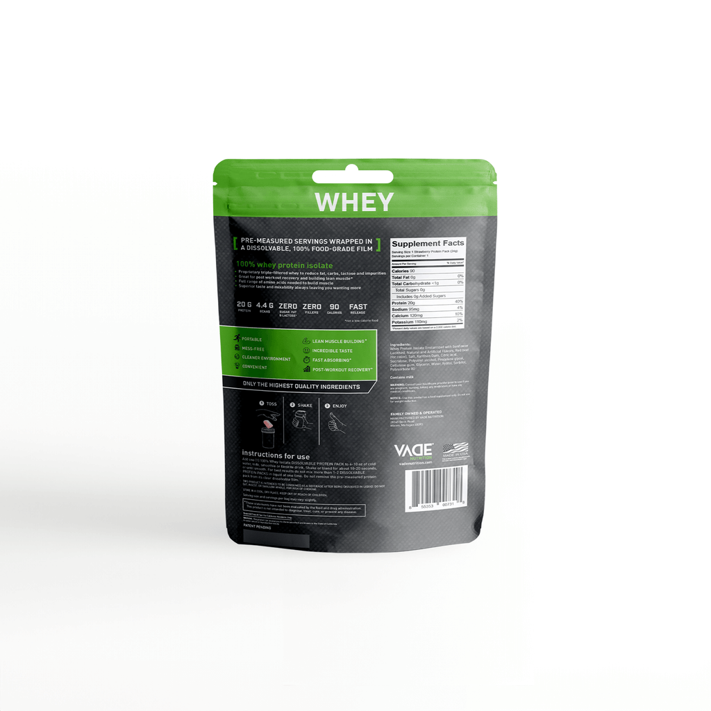 100% WHEY ISOLATE PROTEIN