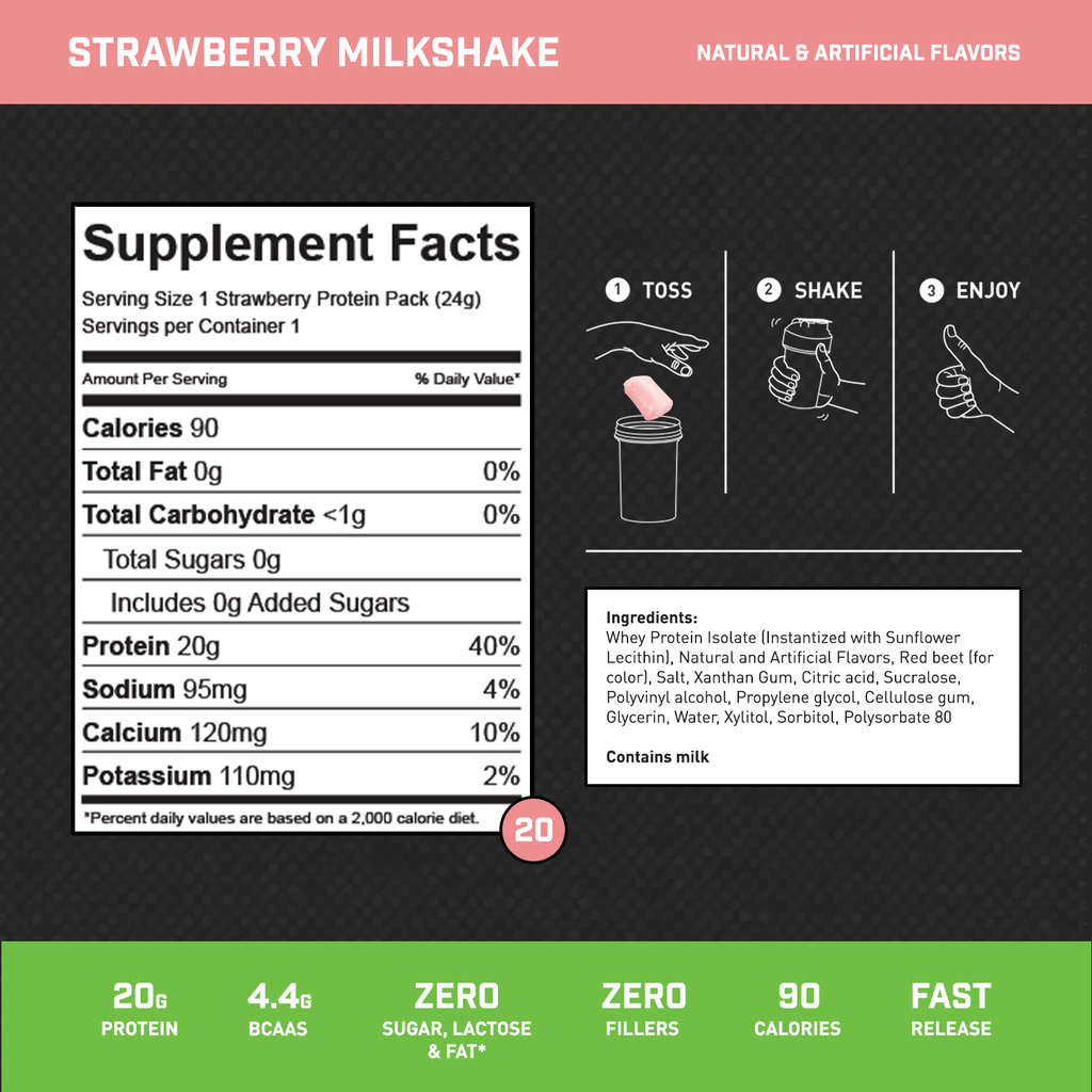 100% WHEY ISOLATE PROTEIN