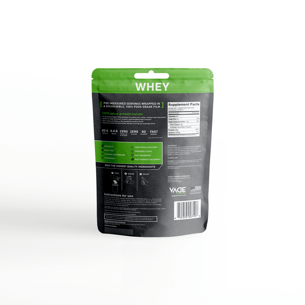 100% WHEY ISOLATE PROTEIN